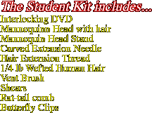 The Student Kit includes...